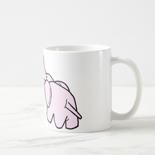 Mug Se blottir des éléphants (Droite)