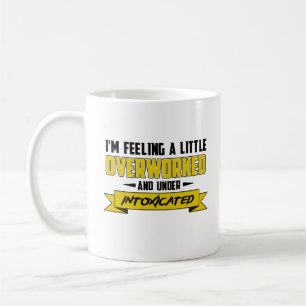 Mug Se sentir un peu trop occupé à travailler comme co