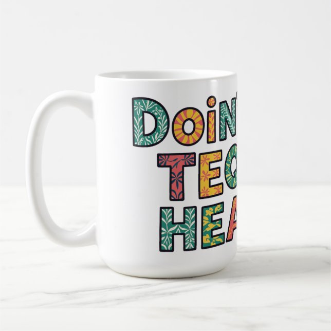Mug Se soigner avec de la tequila (Gauche)