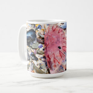 Mug Sea Shells Jellyfish Ocean Beach Vue
