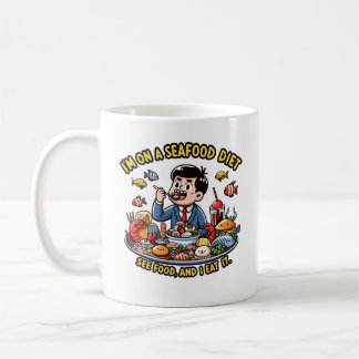 Mug "Seafood Feast – See Food, Eat Food"