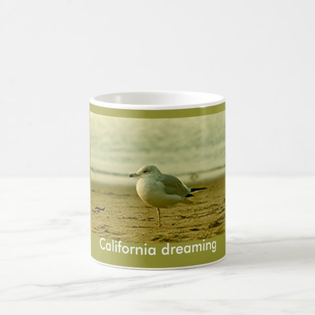 Mug - seagull - California dreaming (Center)