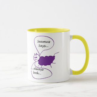 Mug: Seamus the Sheep Says... Bright Side Mug