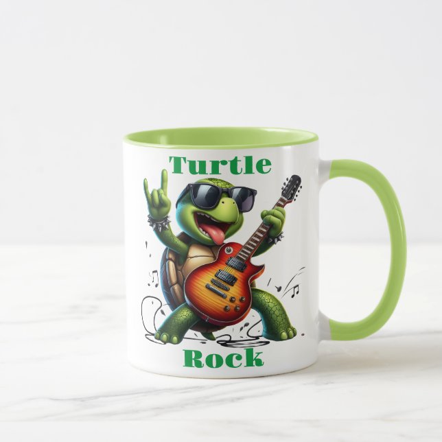 Mug Séance de confiture de tortue à roche (Droite)