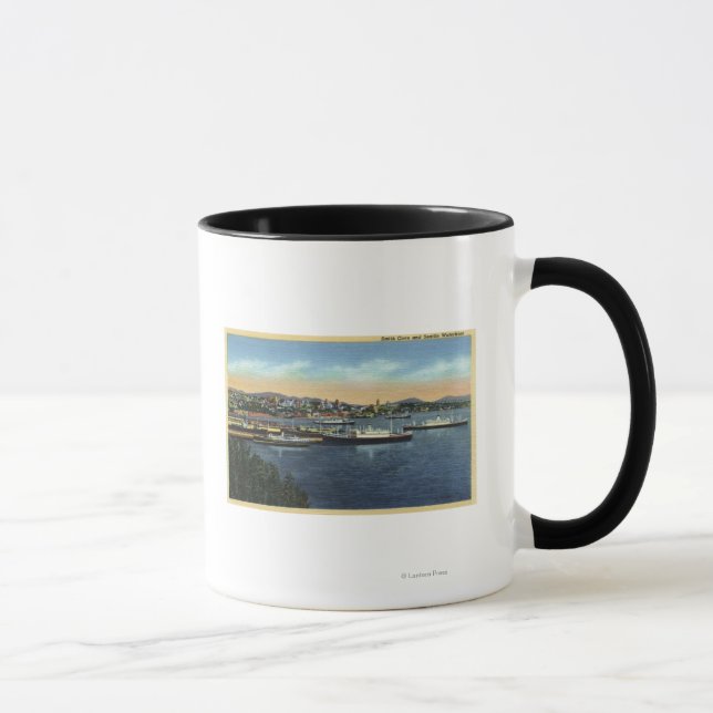 Mug Seattle, Washington - Vue de Smith (Droite)