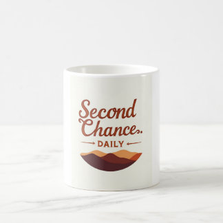 Mug Second Chance Daily" Kid's T-Shirt