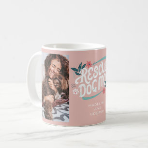 Mug Secourir Chien Maman Empreinte de patte Photo Coll