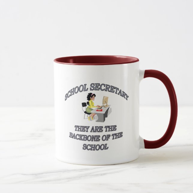 MUG SECRÉTAIRE D'ÉCOLE (Droite)