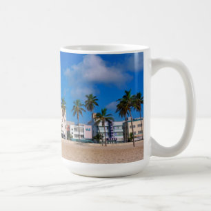 Mug Secteur d'art déco de plage du sud Miami
