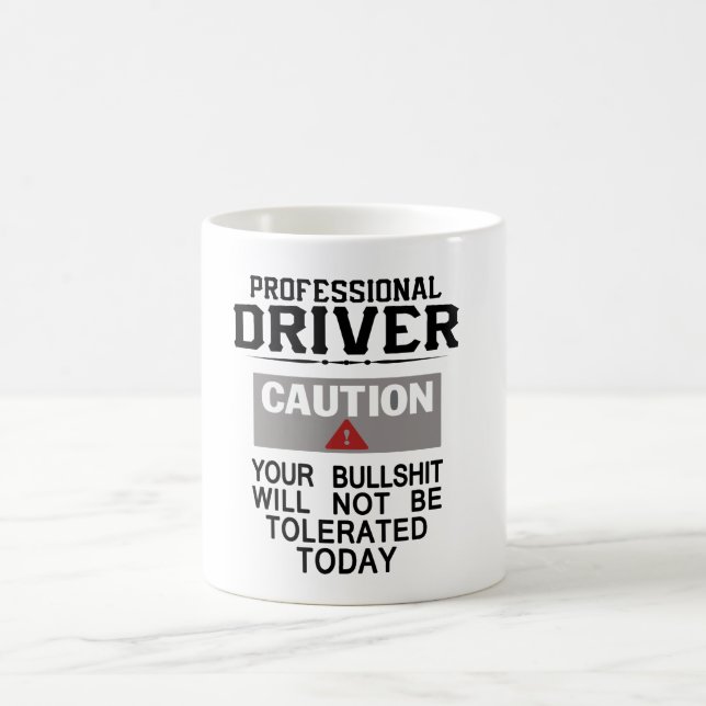 Mug Sécurité de chauffeur de camion (Centre)