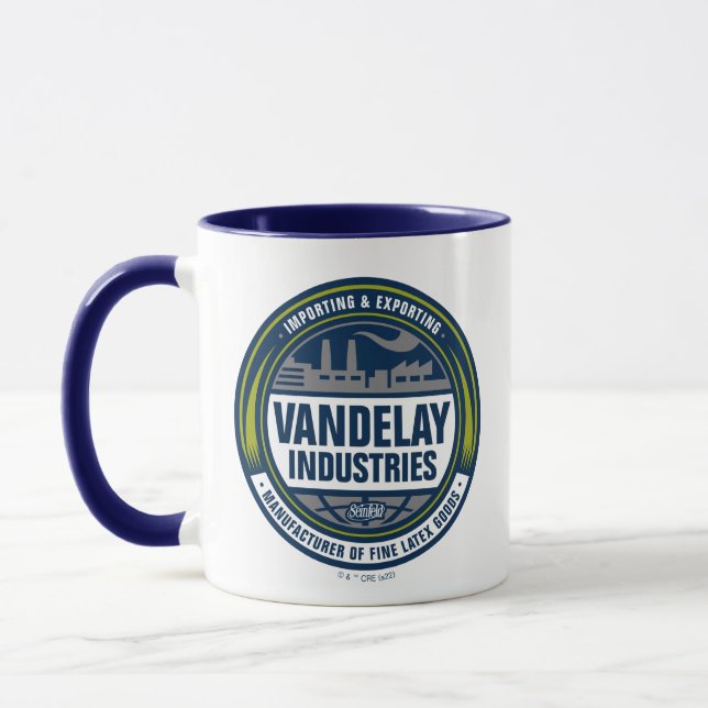 Mug Seinfeld | Logo de Vandelay Industries (Gauche)