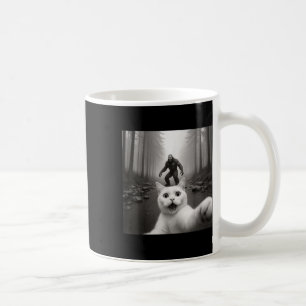 Mug Selfie de chat avec Bigfoot Cadeaux drôles de chat