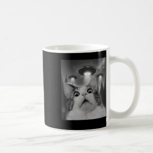 Mug Selfie De Chat Avec Ufos