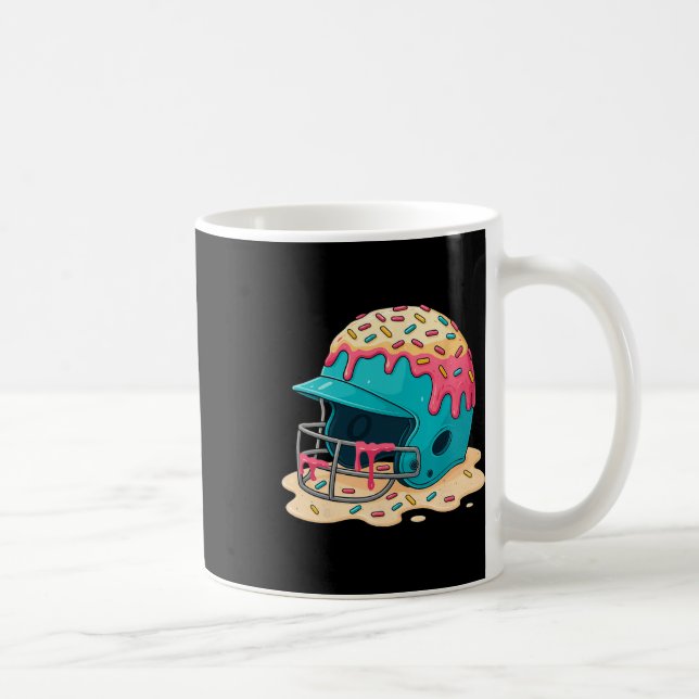Mug Sell Catcher Helmet With Face Mask Ice-cream Dripp (Droite)