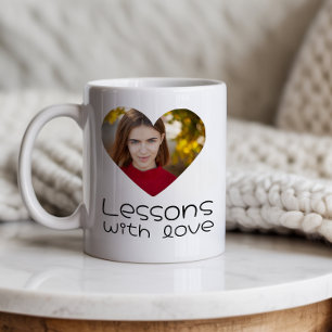 Mug Semaine d'appréciation des enseignants Photo perso
