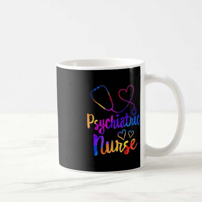 Mug Semaine des infirmières psychiatriques RN Soins in (Droite)