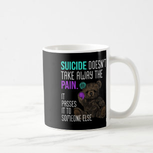 Mug Semicolon de sensibilisation au suicide Santé ment
