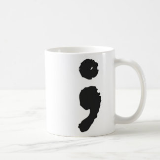 Mug Semicolon ; Dépression Et Sensibilisation Au Suici