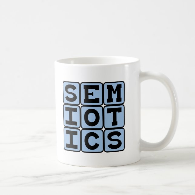 Mug Sémiotique, l'étude du Signification-Making (Droite)