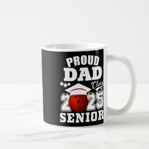 Mug Senior 2025 Fier Papa D'Un Cl De 2025 Bowling Grad