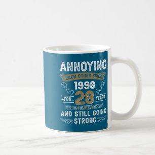 Mug S'ennuyant mutuellement depuis 1998 Couples mariés