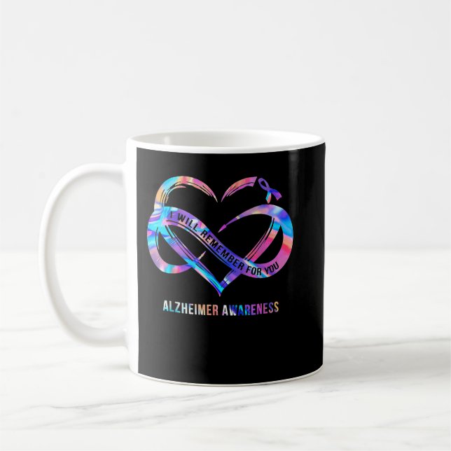 Mug Sensibilisation à la maladie d'Alzheimer Je me sou (Gauche)
