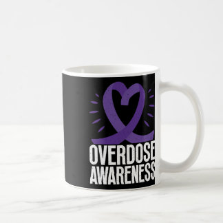 Mug Sensibilisation À La Surdose Dans Le Ruban Violet 