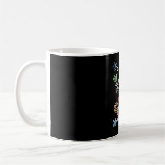Mug Sensibilisation à l'autisme Nana Puzzle Cœur Cadea