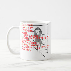 Mug Sensibilisation au cancer du cerveau au Nevada