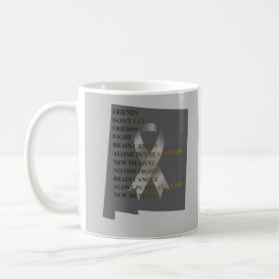 Mug Sensibilisation au cancer du cerveau au Nouveau-Me