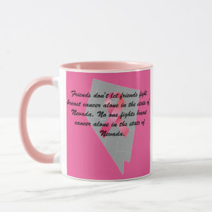 Mug Sensibilisation au cancer du sein au Nevada