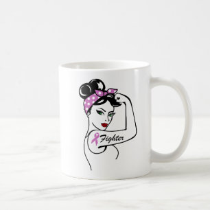 Mug Sensibilisation au cancer du sein Penser Pink Ribb