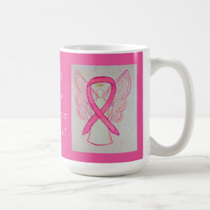 Mug Sensibilisation au cancer du sein Ruban Angel pers