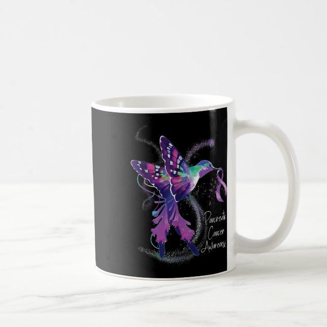 Mug Sensibilisation au cancer pancréatique Colibri pou (Droite)