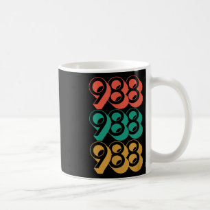 Mug Sensibilisation au suicide - 988 Chemise - Prévent