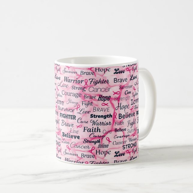 Mug Sensibilisation des survivants du cancer du sein (Devant droit)