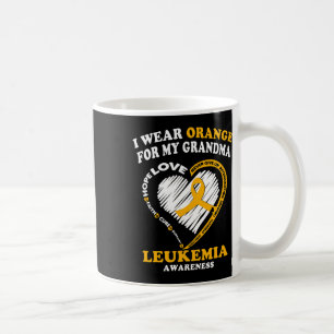 Mug Sensibilisation - Je Porte De L'Orange Pour Ma Gra