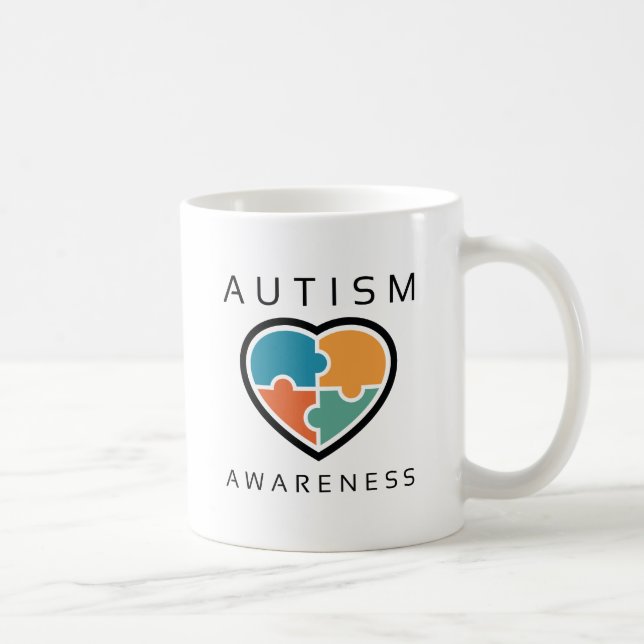 Mug Sensibilisation sur l'autisme (Droite)