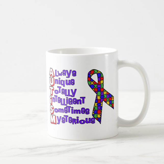 Mug Sensibilisation sur l'autisme (Droite)