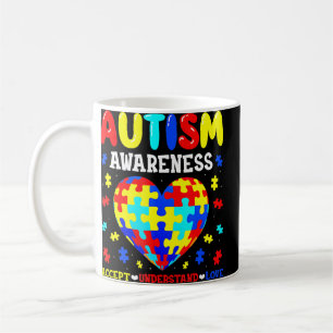 Mug Sensibilisation sur l'autisme Accepter Comprendre 