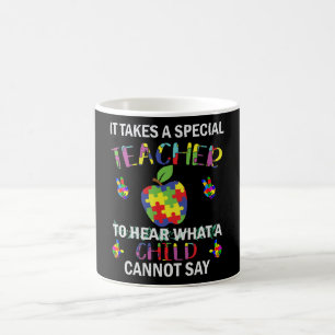 Mug Sensibilisation sur l'autisme Autisme Enseignant s