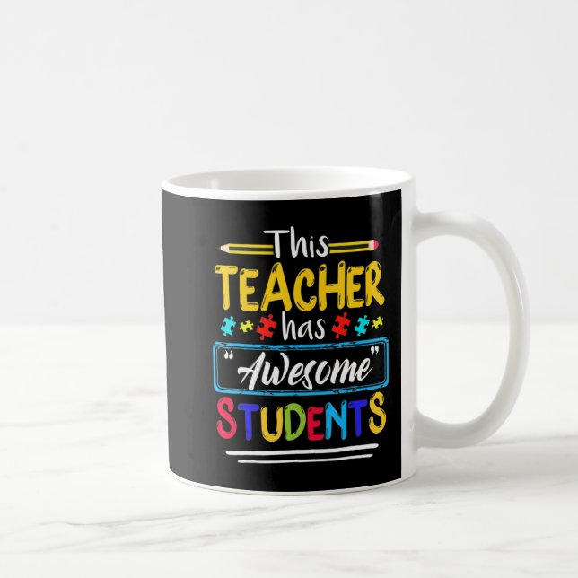 Mug Sensibilisation sur l'autisme CET ENSEIGNANT A DES (Droite)