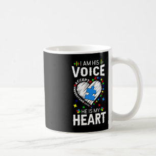Mug Sensibilisation sur l'autisme Maman Je Suis Sa Voi
