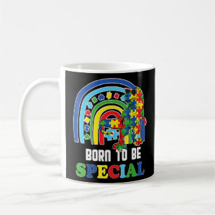 Mug Sensibilisation sur l'autisme Mois Dinosaur Né spé