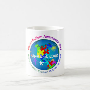 Mug Sensibilisation sur l'autisme mondiale