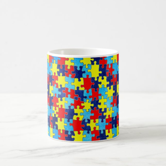 Mug Sensibilisation sur l'autisme-Puzzle par Shirley T (Centre)
