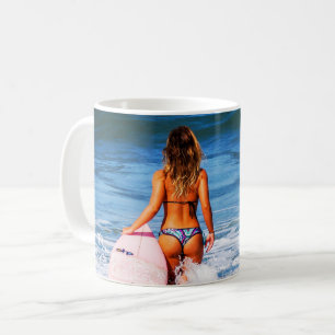 Mug Sentez la vague par un magasinier