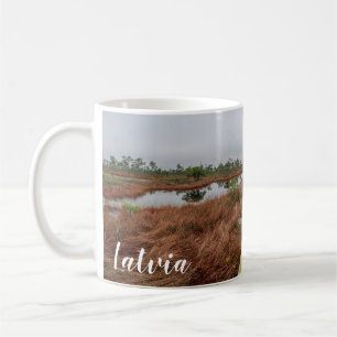 Mug Sentier de randonnée dans le marécage