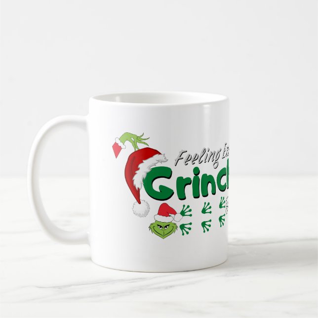 Mug Sentiment Extra Grinchy aujourd'hui (Gauche)