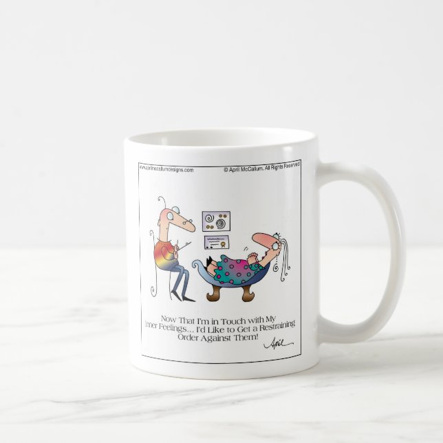 Mug SENTIMENTS INTÉRIEURS avant avril McCallum (Droite)